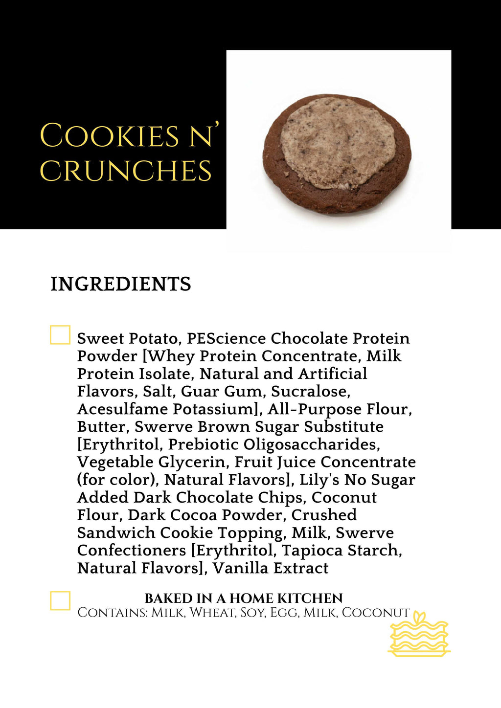 Cookies n' Crunches Protein Cookie (4 Pack)