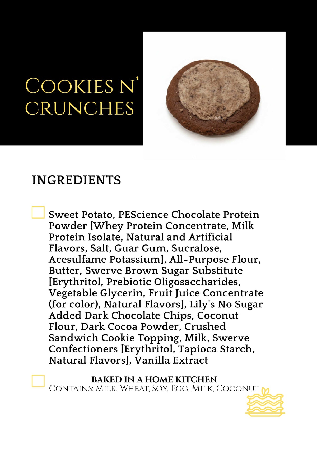 Cookies n' Crunches Protein Cookie (4 Pack)